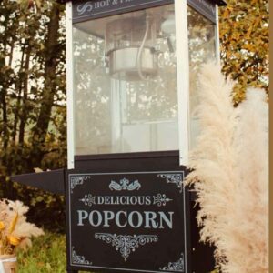 Machine à Popcorn sur son chariot