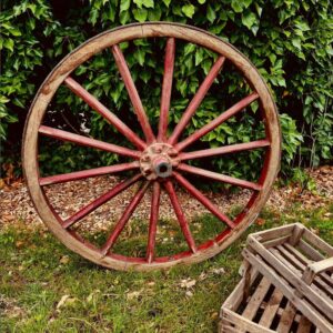 Grande roue de charette