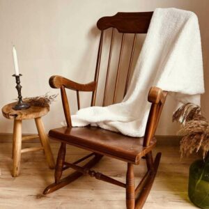 Rocking chair en bois