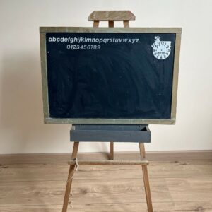 Tableau d'écolier en bois