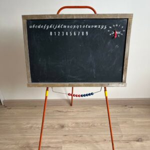 Tableau d'écolier en fer