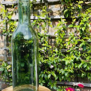 Grande bouteille en verre